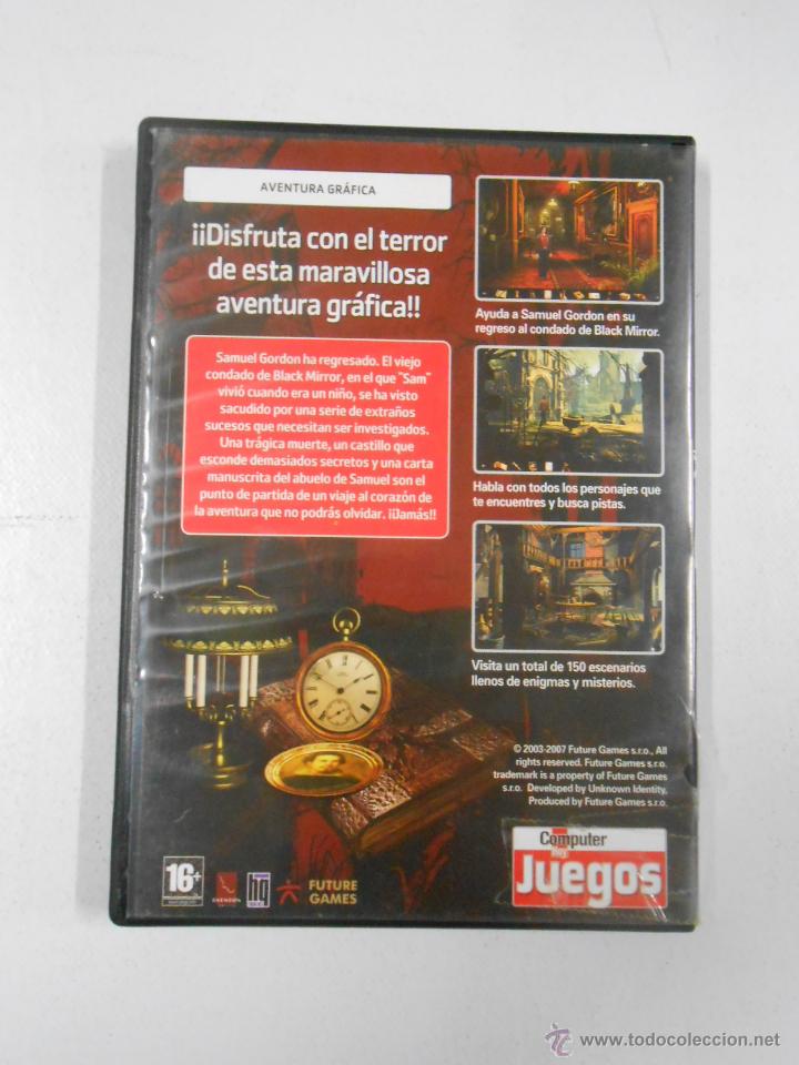 Videojuegos y consolas: THE BLACK MIRROR PC CD-ROM. TDKV1 - Foto 2