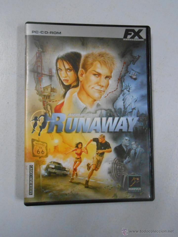 Videojuegos y consolas: RUNAWAY. A ROAD AVENTURE. - PC CD-ROM. FX. TDKV2 - Foto 1