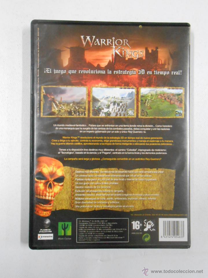 Videojuegos y consolas: WARRIOR KINGS PC CD-ROM. TDKV2 - Foto 3