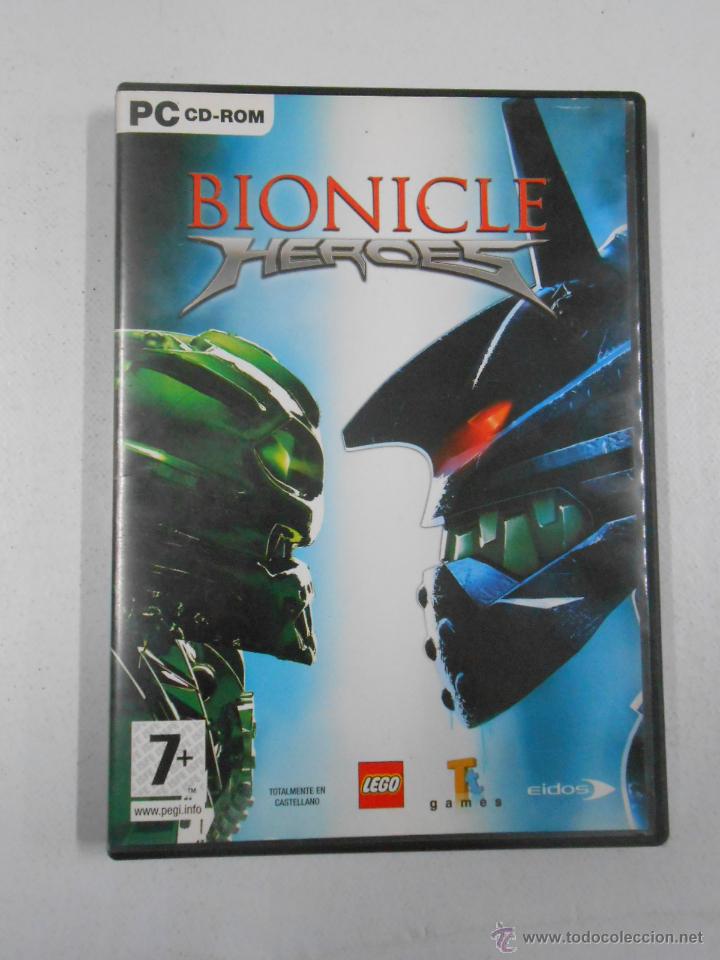 Videojuegos y consolas: BIONICLE HEROES. PC CD-ROM. TDKV2 - Foto 1