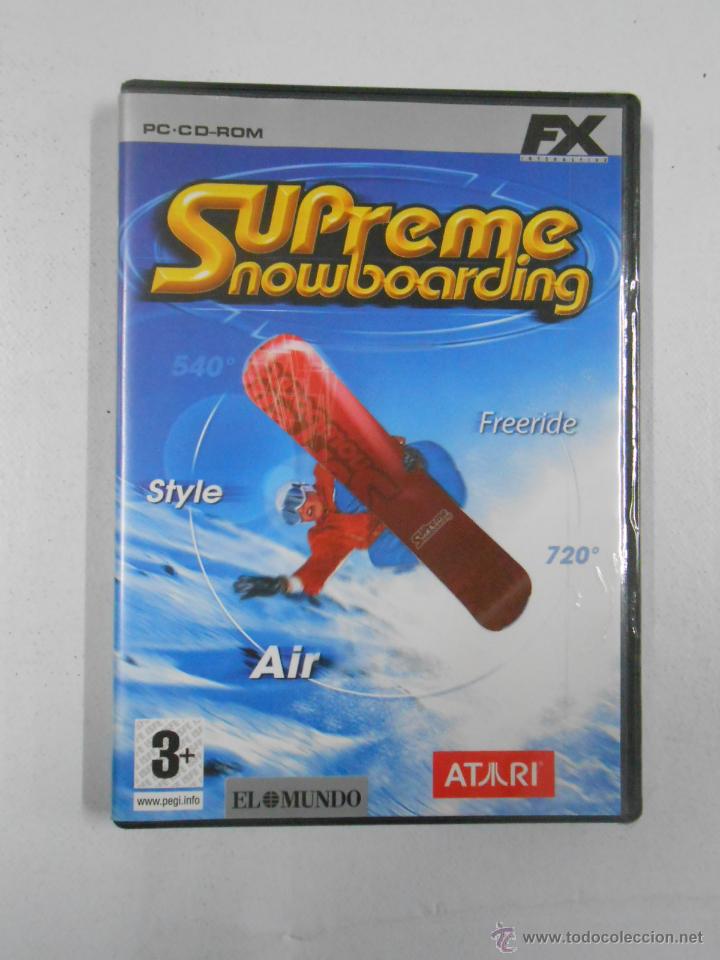 Videojuegos y consolas: SUPREME SNOWBOARDING - JUEGO PC CD-ROM. FX INTERACTIVE. TDKV2 - Foto 1