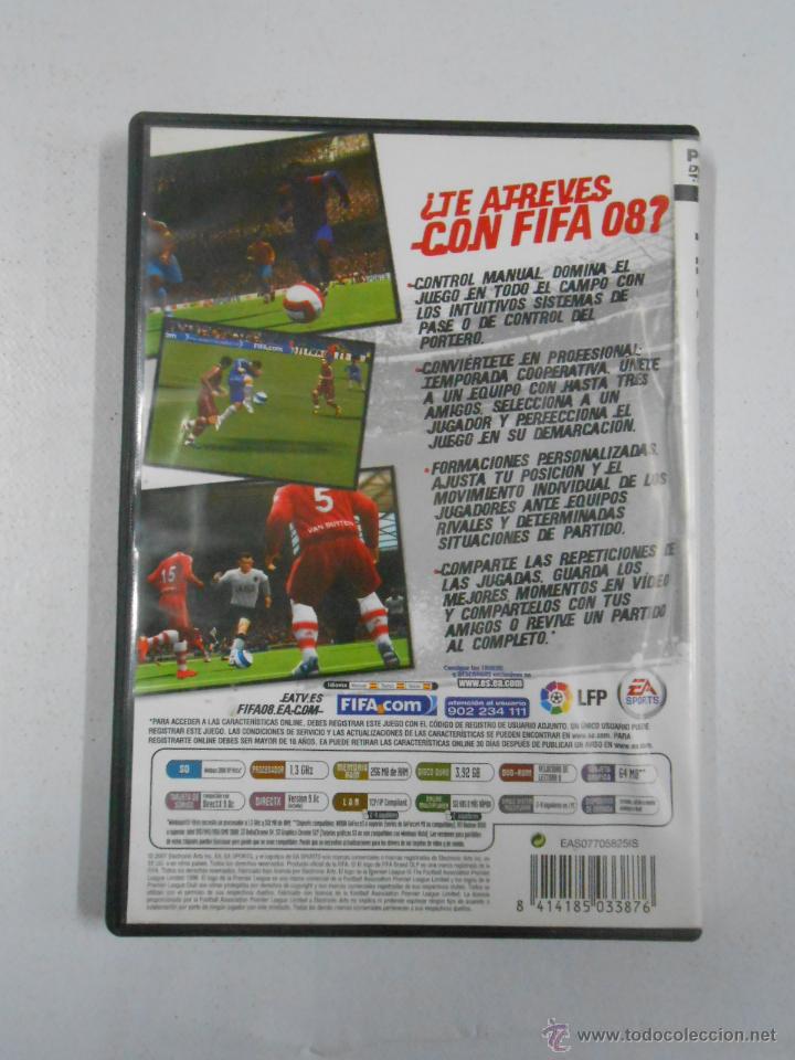 Videojuegos y consolas: FIFA 08 PC DVD ROM. EA SPORTS. TDKV2 - Foto 3