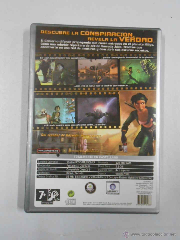 Videojuegos y consolas: BEYOND GOOD & EVIL - PC DVD ROM. TDKV2 - Foto 3