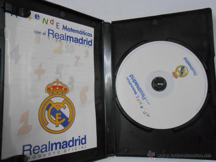 Videojuegos y consolas: REAL MADRID APRENDE MATEMATICAS. CD-ROM PC. TDKV2 - Foto 3