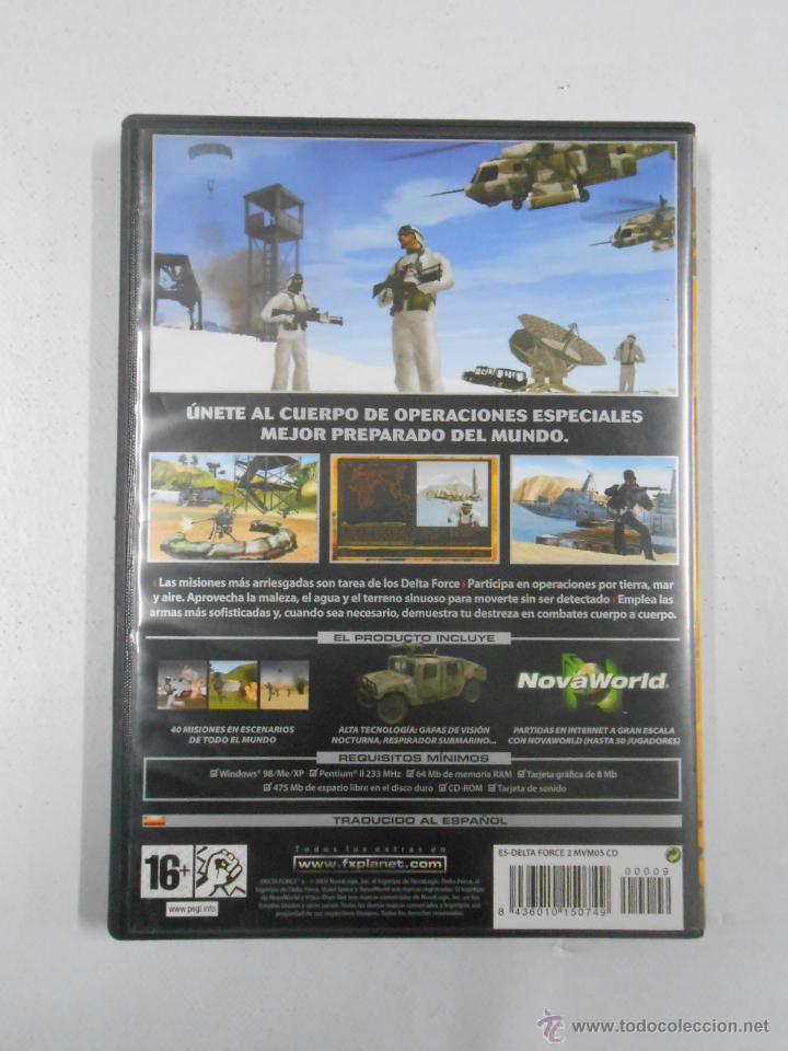 Videojuegos y consolas: JUEGO PC DELTA FORCE 2 FX INTERACTIVE. PC CD-ROM. TDKV2 - Foto 3