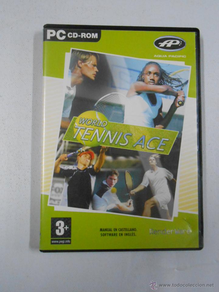 Videojuegos y consolas: WORLD TENNIS ACE. PC CD-ROM. TDKV2 - Foto 1