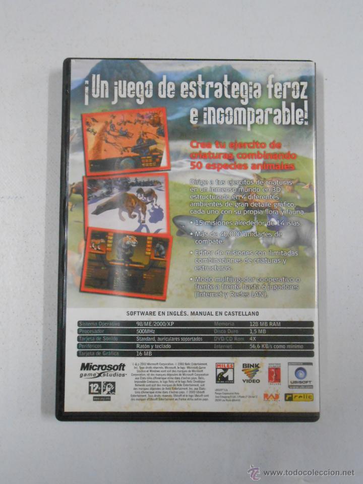 Videojuegos y consolas: IMPOSSIBLE CREATURES PC UBISOFT. TDKV2 - Foto 3