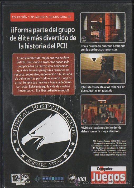 Videojuegos y consolas: FBI: HOSTAGE RESCUE. VIDJUEG-042 - Foto 2