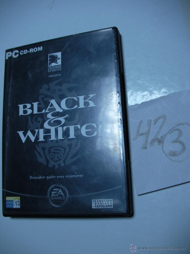 Videojuegos y consolas: JUEGO PARA PC - BLACK AND WHITE - Foto 1