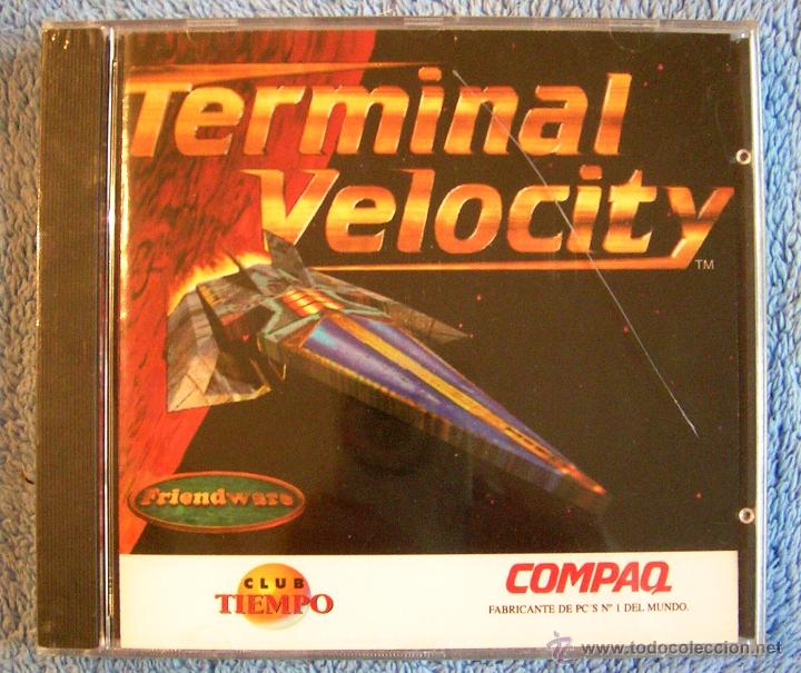 Videojuegos y consolas: TERMINAL VELOCITY - JUEGO PC EN CD DE COMPAQ ( CON SU CELOF&Aacute;N, SIN ABRIR ). - Foto 2