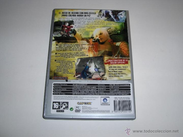 Videojuegos y consolas: JUEGO PC DEVIL MAY CRY 3 DANTES AWAKENING ESPECIAL EDICION - Foto 2