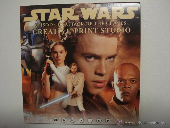 Videojuegos y consolas: STAR WARS CREATIVE PRINT STUDIO EPISODE II - Foto 1