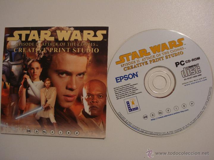 Videojuegos y consolas: STAR WARS CREATIVE PRINT STUDIO EPISODE II - Foto 2