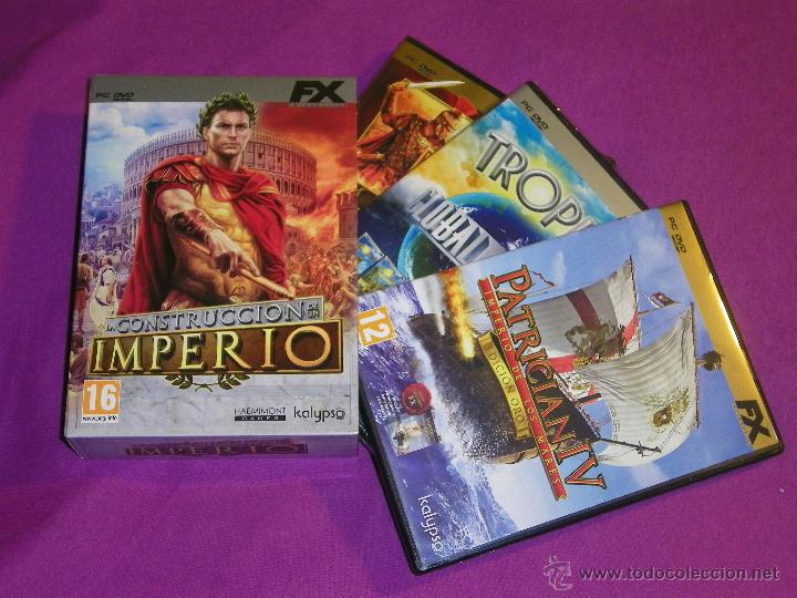 Videojuegos y consolas: LA CONSTRUCCION DE UN IMPERIO - FX INTERACTIVE - PC - &iexcl;&iexcl; PRECINTADO !! - Foto 1