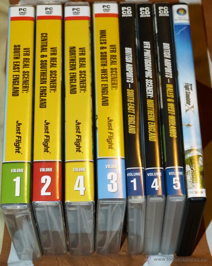 Videojuegos y consolas: PACK COMPLETO DE LOS 4 VFR REAL SCENERY PARA MICROSOFT FLIGHT SIMULATOR X (NUEVO) - Foto 2