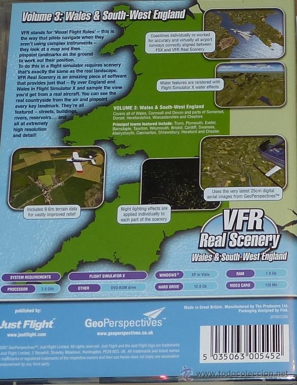 Videojuegos y consolas: PACK COMPLETO DE LOS 4 VFR REAL SCENERY PARA MICROSOFT FLIGHT SIMULATOR X (NUEVO) - Foto 7