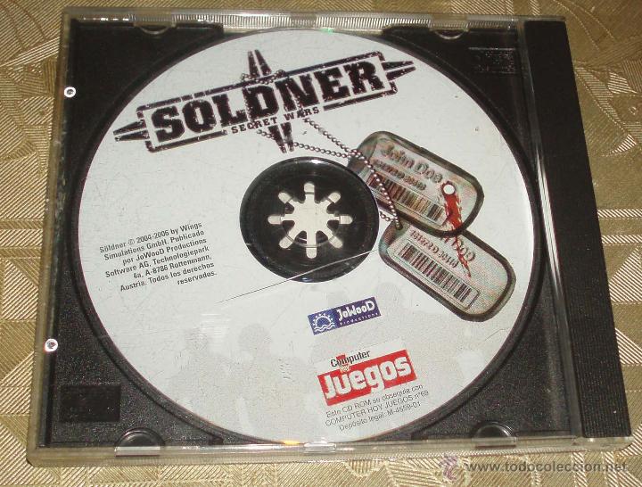 Videojuegos y consolas: cd para pc soldner secret wars - Foto 1