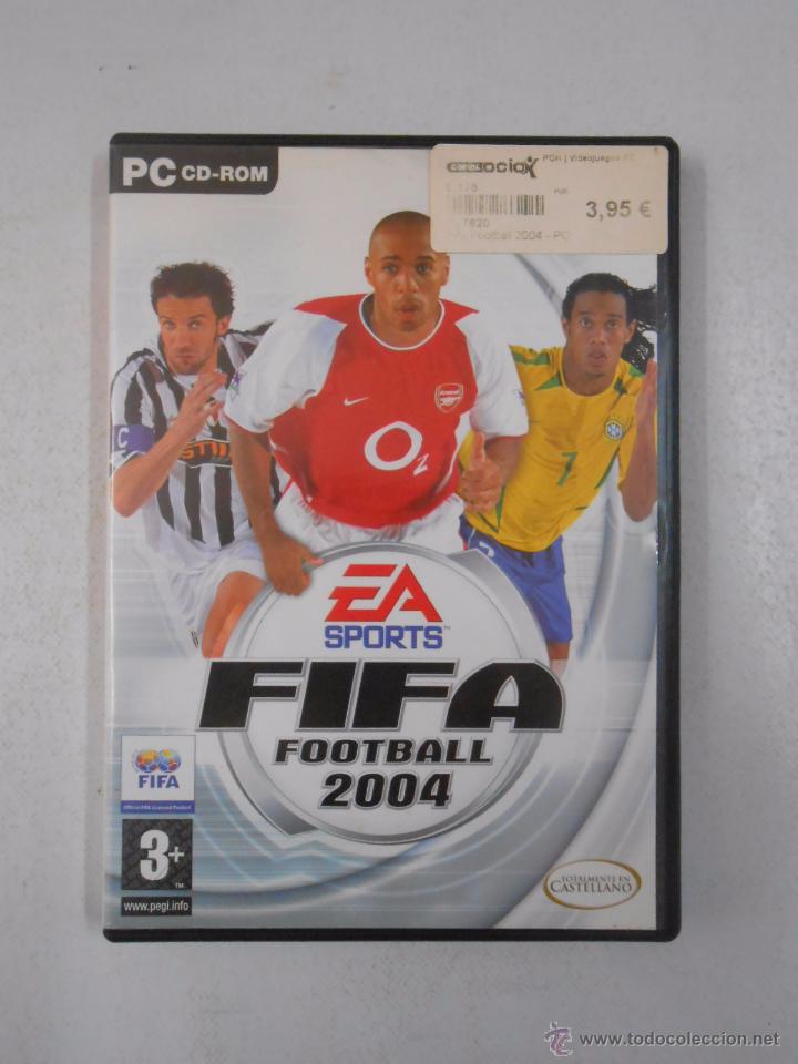 Videojuegos y consolas: FIFA FOOTBALL 2004. PC CD-ROM. TDKV2 - Foto 1