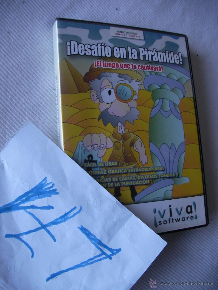Videojuegos y consolas: JUEGO PC - DESAFIA EN LA PIRAMIDE - Foto 1
