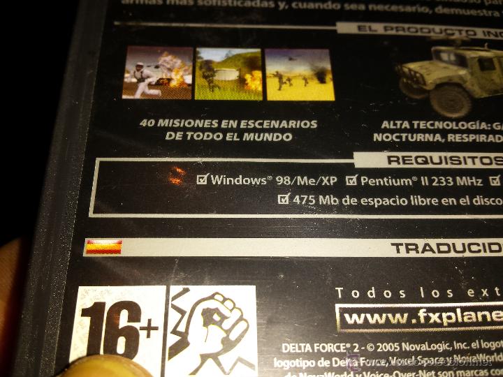 Videojuegos y consolas: JUEGO PC DELTA FORCE 2 PARA PC - Foto 2
