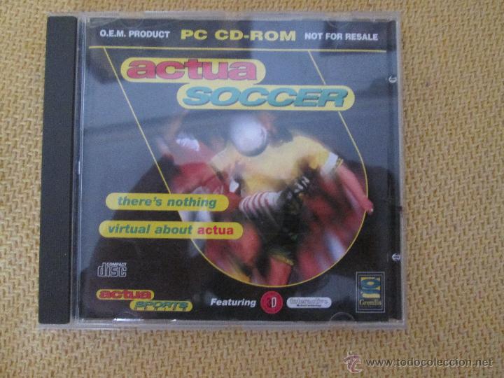 Videojuegos y consolas: JUEGO PC - ACTUA SOCCER - Foto 1