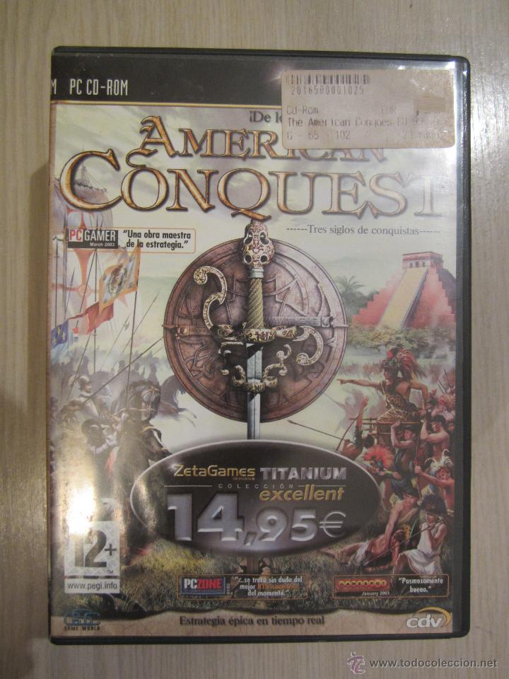 Videojuegos y consolas: JUEGO PC AMERICAN CONQUEST - Foto 1