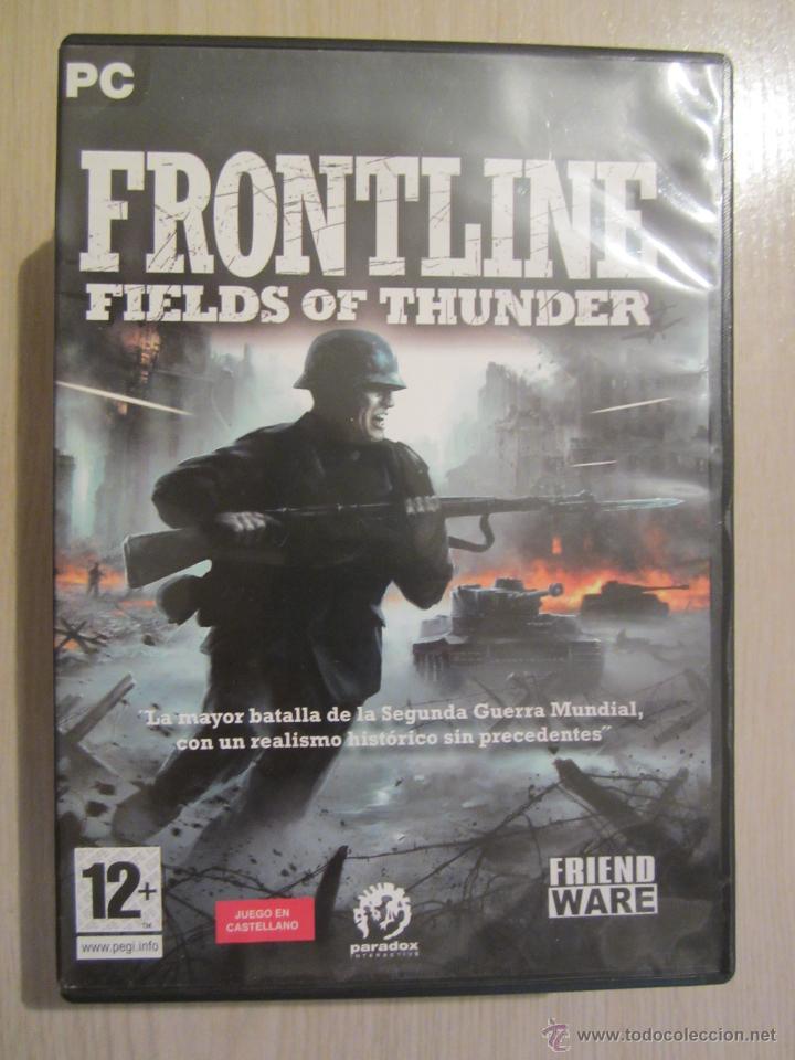 Videojuegos y consolas: JUEGO PC FRONTLINE FIELDS OF THUNDER - Foto 1