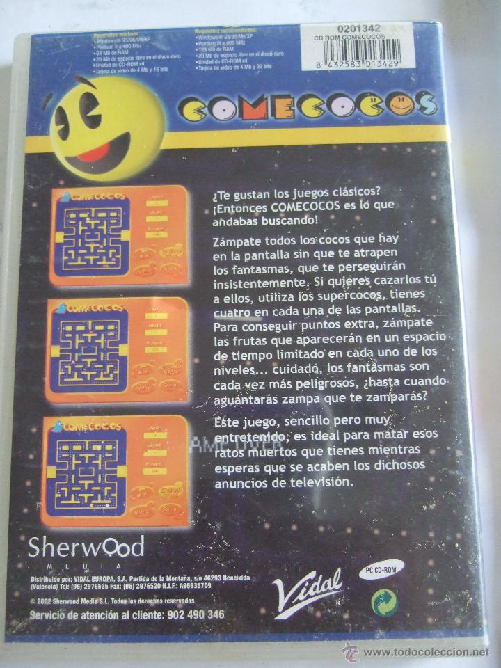 Videojuegos y consolas: JUEGO DE ORDENADOR PC - COMECOCOS - 2002 - Foto 2