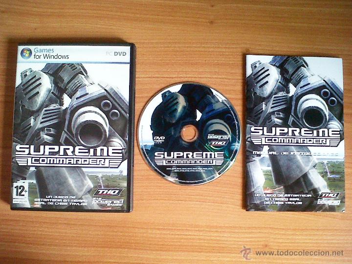 Videojuegos y consolas: JUEGO PC SUPREME COMMANDER, TOTALMENTE EN CASTELLANO. - Foto 1
