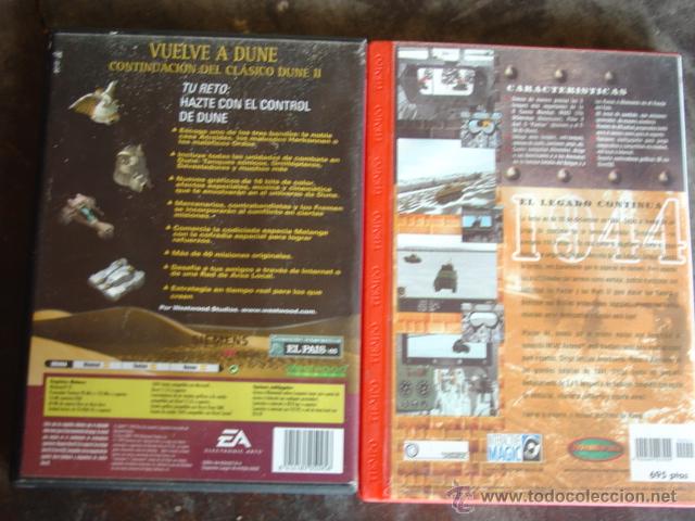 Videojuegos y consolas: Lote Dune 2000 m&aacute;s iPanzer 44 - Foto 4