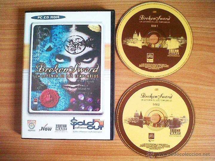 Videojuegos y consolas: JUEGO PC BROKEN SWORD, LA LEYENDA DE LOS TEMPLARIOS. - Foto 1