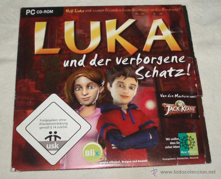 Videojuegos y consolas: PC cd-rom Luka  und der verborgene schatz - Foto 1