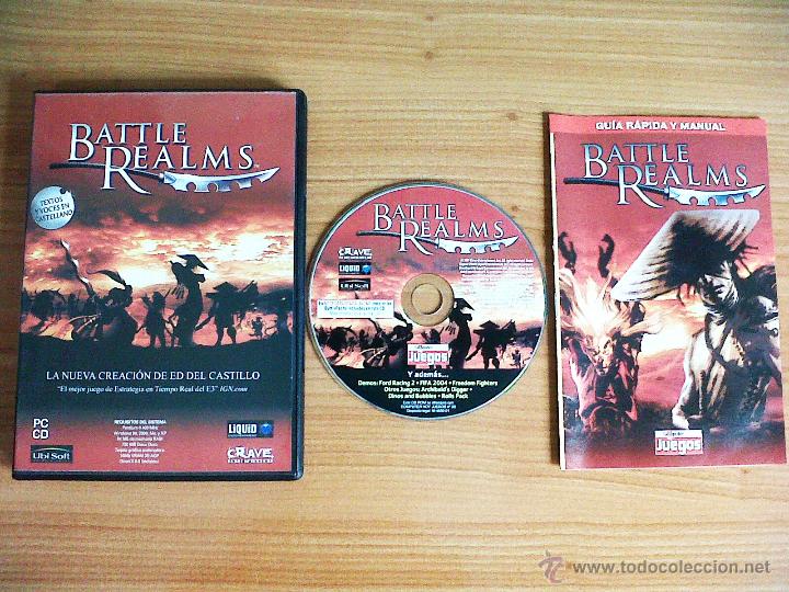 Videojuegos y consolas: JUEGO PC BATTLE REALMS. - Foto 1