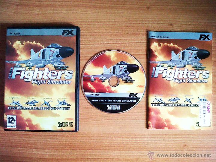 Videojuegos y consolas: JUEGO PC STRIKE FIGHTERS FLIGHT SIMULATOR, TOTALMENTE EN CASTELLANO. - Foto 1