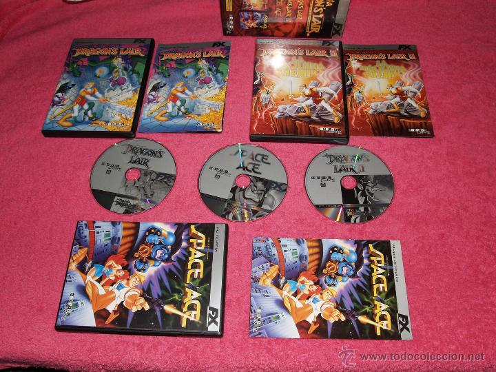 Videojuegos y consolas: PC LA TRILOGIA DRAGON&acute;S LAIR VERSI&Oacute;N ESPA&Ntilde;OLA BY FX COMO NUEVO - Foto 2