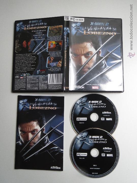 Videojuegos y consolas: PC CD-ROM X-MEN 2 LA VENGANZA DE LOBEZNO 2 DISCOS - Foto 1