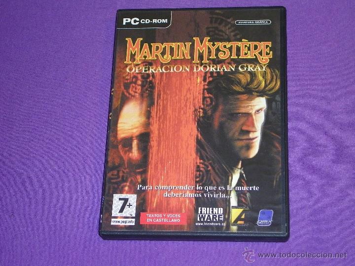 Videojuegos y consolas: MARTIN MYSTERE - OPERACION DORIAN GRAY - PC - Foto 1