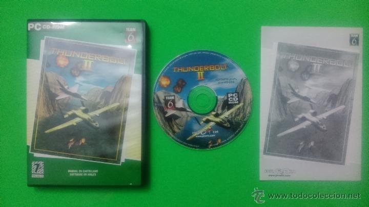 Videojuegos y consolas: Juego PC CD-ROM THUNDERBOLT II - Foto 1