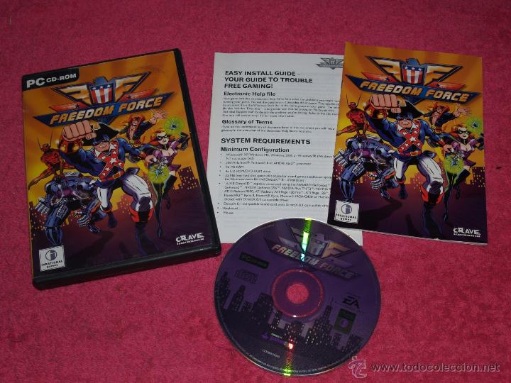 Videojuegos y consolas: JUEGO PARA PC FREEDOM FORCE COMPLETO - Foto 1