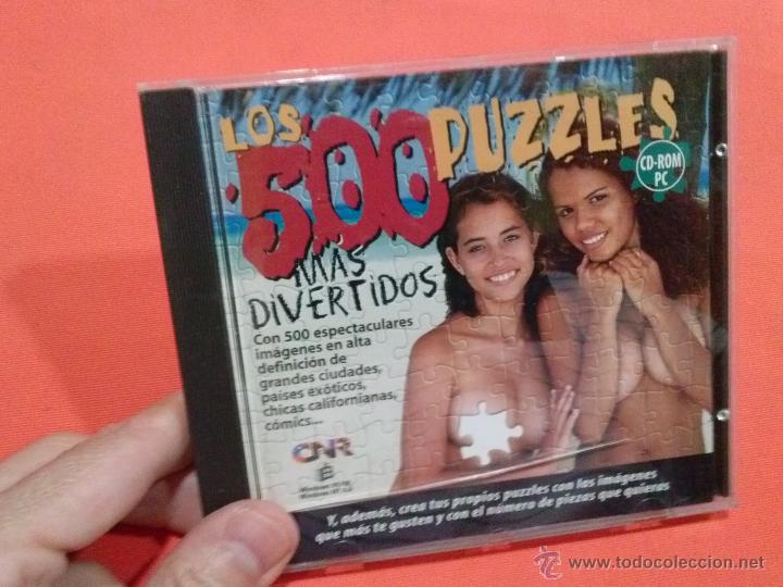 Videojuegos y consolas: JUEGO PC  500  PUZZLES MAS DIVERTIDOS - Foto 1