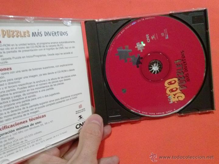 Videojuegos y consolas: JUEGO PC  500  PUZZLES MAS DIVERTIDOS - Foto 2