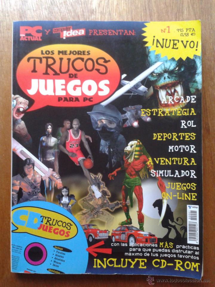 Videojuegos y consolas: LOS MEJORES TRUCOS DE JUEGOS PARA PC, PC ACTUAL COMPUTER IDEA, 2001