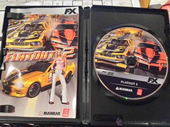 Videojuegos y consolas: JUEGO PC FLATOUT 2 CASTELLANO - Foto 2