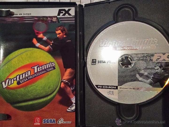 Videojuegos y consolas: JUEGO PC VIRTUA TENNIS CASTELLANO - Foto 2