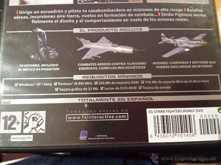 Videojuegos y consolas: JUEGO PC STRIKE FIGHTERS FLIGHT SIMULATOR CASTELLANO - Foto 3