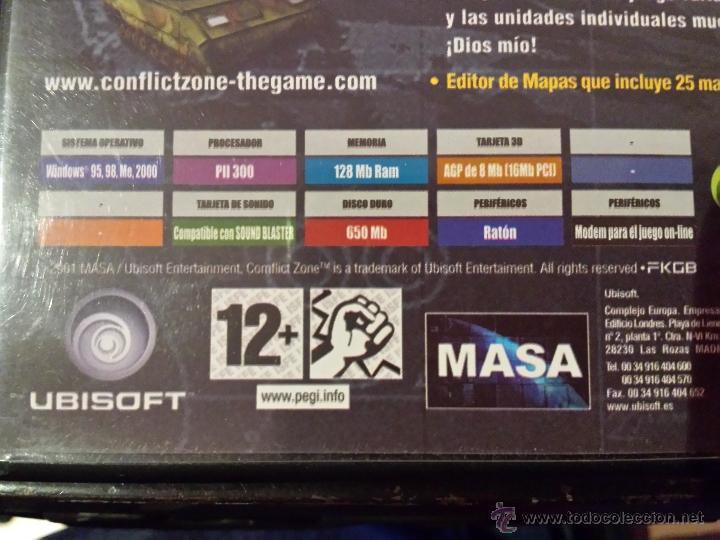 Videojuegos y consolas: JUEGO PC CONFLICT ZONE CASTELLANO - Foto 3