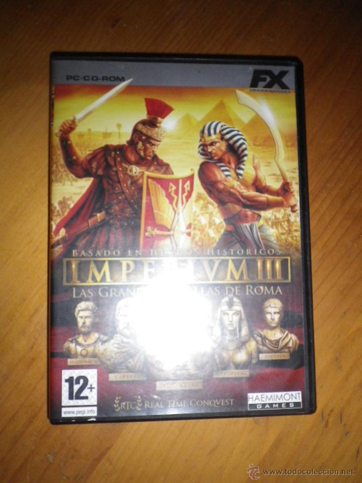 Videojuegos y consolas: JUEGO PC IMPERIUM III - Foto 1
