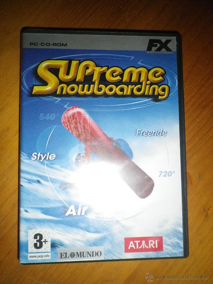 Videojuegos y consolas: JUEGO PC SUPREME  NOWBOARDING - Foto 1