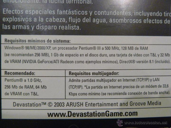 Videojuegos y consolas: devastation breeds revolution pc dvd rom - Foto 3