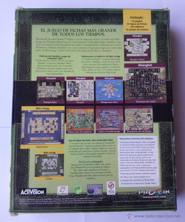 Videojuegos y consolas: Shanghai - Juego PC 1999 - Foto 2